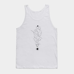 Complex print Tank Top